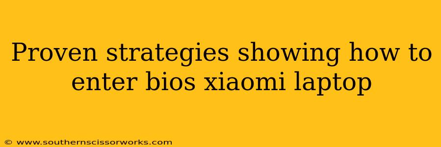 Proven strategies showing how to enter bios xiaomi laptop